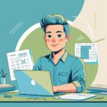 "Freelancer working from home on a laptop, building a successful online career." "Freelancer working from home on a laptop, building a successful online career."