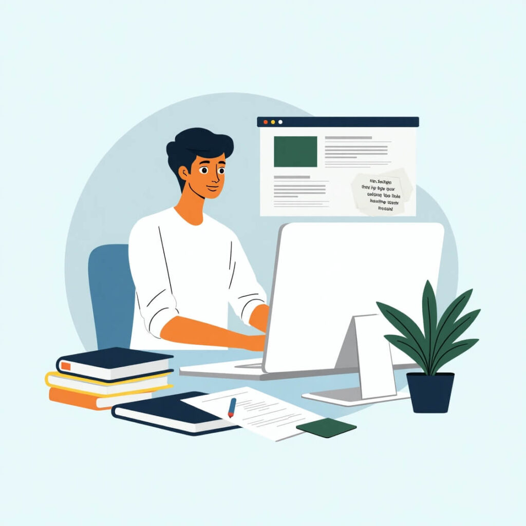 A user-friendly website interface with intuitive navigation and a clean design for a seamless user experience.