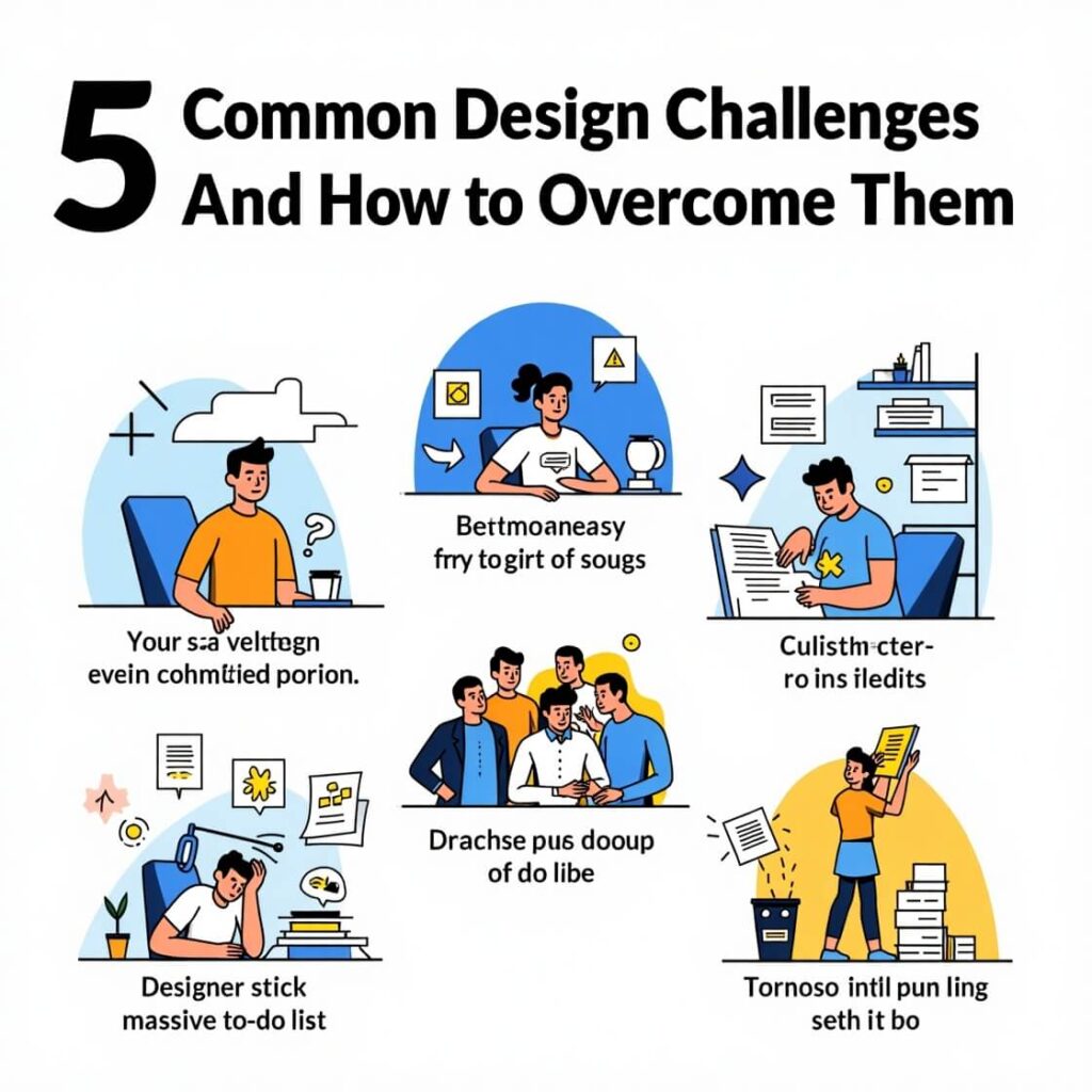 Overcoming common design challenges in web and UX design