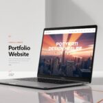 Step-by-step guide for creating a stunning portfolio website design, showcasing essential tips and design elements