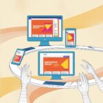 Designing for various screen sizes and devices, showcasing responsive design principles across mobile, tablet, and desktop screens.